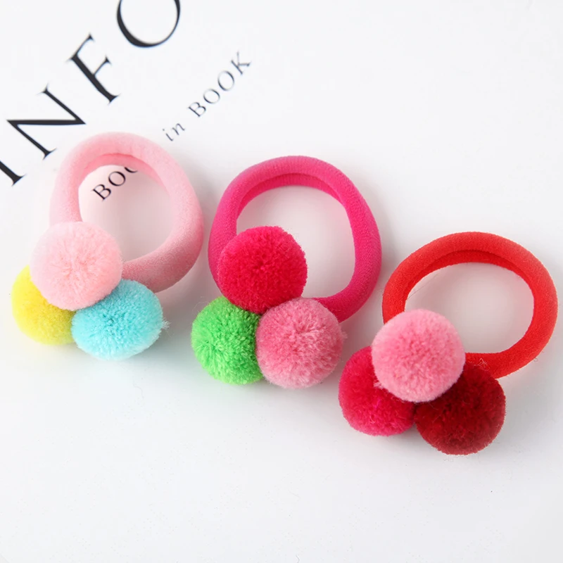 3PCS High Quality Fashion Lovely 3 Color Balls Elastic Rubber Bands Hair Bands Gum Kids Children Headwear Girls Hair Accessories
3PCS High Quality Fashion Lovely 3 Color Balls Elastic Rubber Bands Hair Bands Gum Kids Children Headwear Girls Hair Accessories