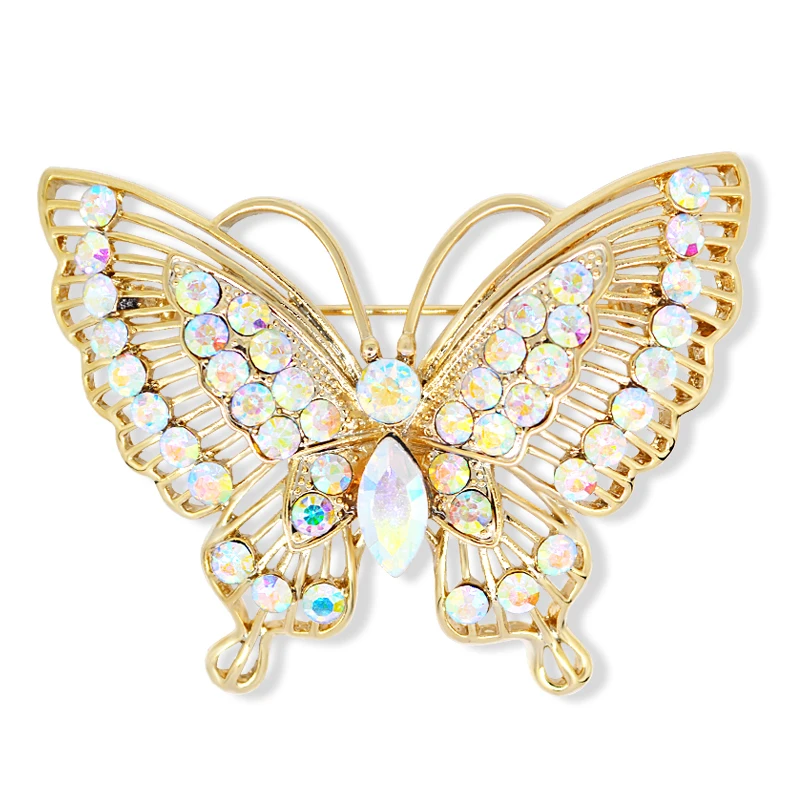 B714 Cute Butterfly Brooch Pins Gold And Silver Color Jewelry Korean Rhinestone Brooch Women Latest Brooch Design Wholesale
B714 Cute Butterfly Brooch Pins Gold And Silver Color Jewelry Korean Rhinestone Brooch Women Latest Brooch Design Wholesale