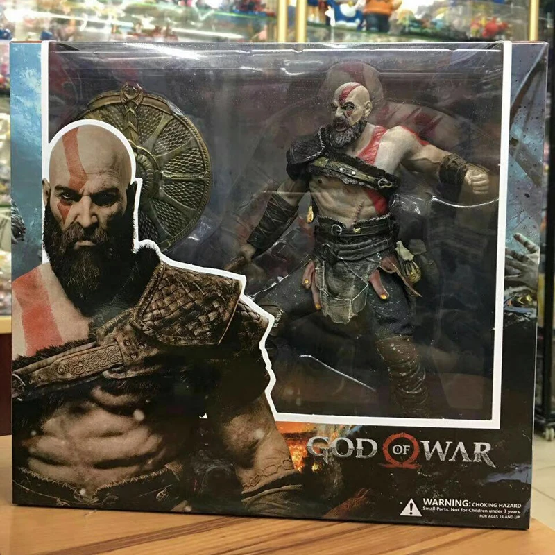 God of War 4 Kratos Figure Toy Doll 9" 23cm