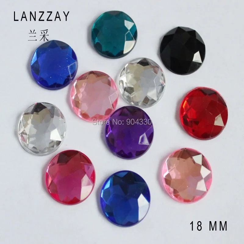 Free Shipping LANZZAY 100pcs 18MM Round Flat Back Rhinestone Triangular Faceted Acrylic Diamond Scrapbook DIY Jewelry Craft
Free Shipping LANZZAY 100pcs 18MM Round Flat Back Rhinestone Triangular Faceted Acrylic Diamond Scrapbook DIY Jewelry Craft
