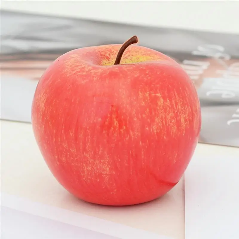 Artificial D Red//Yellow 24 x Decor Apple Mini 2cm Fruits