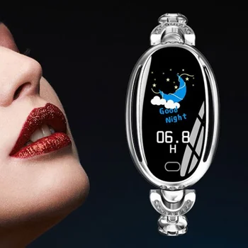 2019New smart fitness bracelet pedometer smart watch women Android reloj mujer relogio feminino clock sport watch IP67Waterproof
2019New smart fitness bracelet pedometer smart watch women Android reloj mujer relogio feminino clock sport watch IP67Waterproof