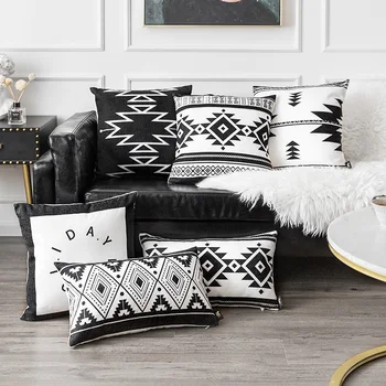 Black White Bohemia Cushion Cover Home Decor Nordic Geometric Pillow Cover Home Decor Pillowcase Decorative Pillowsham
Black White Bohemia Cushion Cover Home Decor Nordic Geometric Pillow Cover Home Decor Pillowcase Decorative Pillowsham