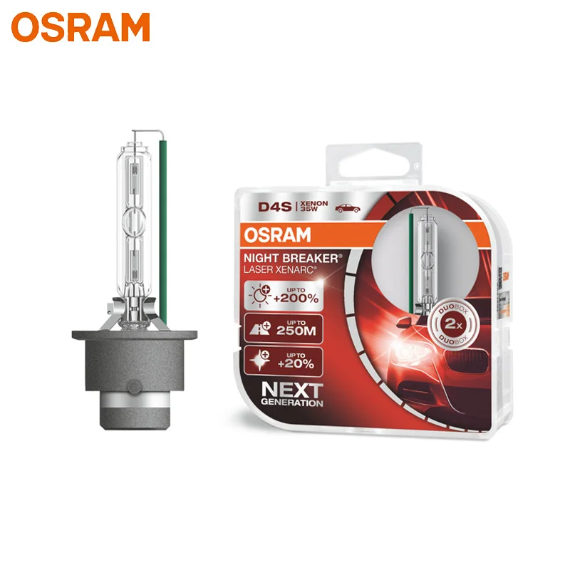 OSRAM Xenon NIGHT BREAKER LASER HID D4S 66440XNL 12V Super Bright Car Head Light Auto Hi/lo Beam Original ECE Lamp Germany(Twin)
OSRAM Xenon NIGHT BREAKER LASER HID D4S 66440XNL 12V Super Bright Car Head Light Auto Hi/lo Beam Original ECE Lamp Germany(Twin)