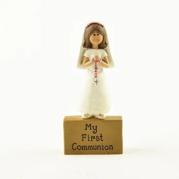 Girls First Communion Holy Souvenir gift Christmas Decoration Accessories Ark of Covenant Lady Resin Figurines with white dress
Girls First Communion Holy Souvenir gift Christmas Decoration Accessories Ark of Covenant Lady Resin Figurines with white dress