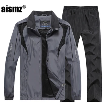 Aismz Brand Tracksuit Men's sportswear Sweatshirt+Pants 2pcs Set outwear Training Course Track Suit joggers Sport Suit Men
Aismz Brand Tracksuit Men's sportswear Sweatshirt+Pants 2pcs Set outwear Training Course Track Suit joggers Sport Suit Men