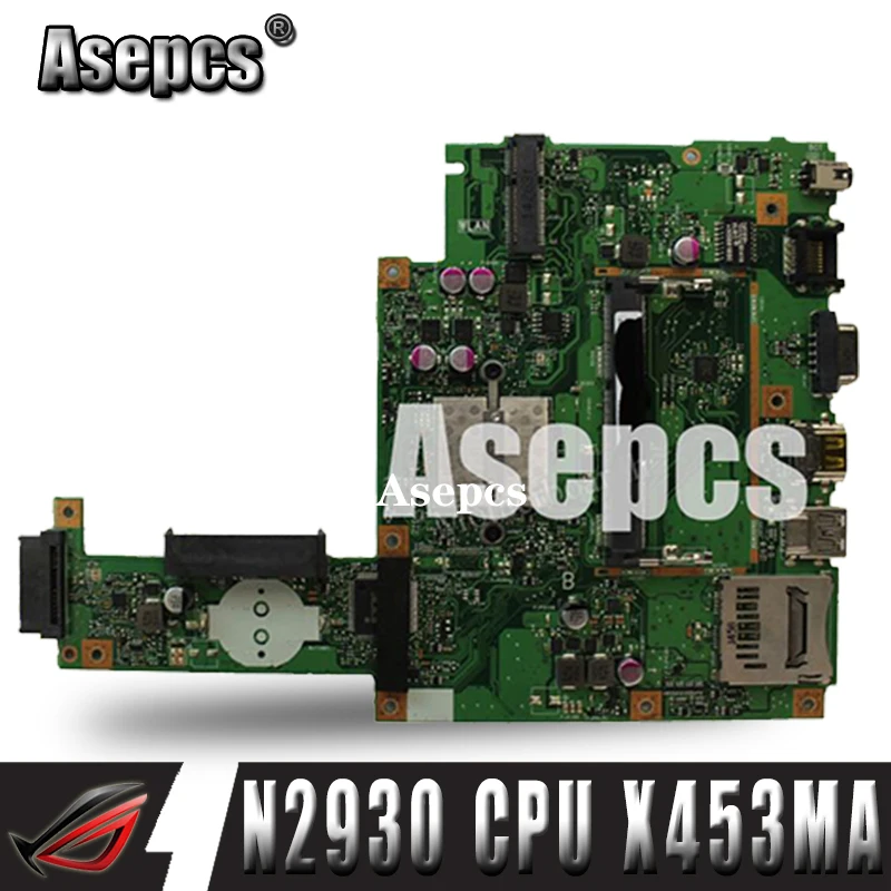 Asepcs X453MA материнская плата N2930 CPU для For Asus X403M F453M ноутбука | Компьютеры и офис