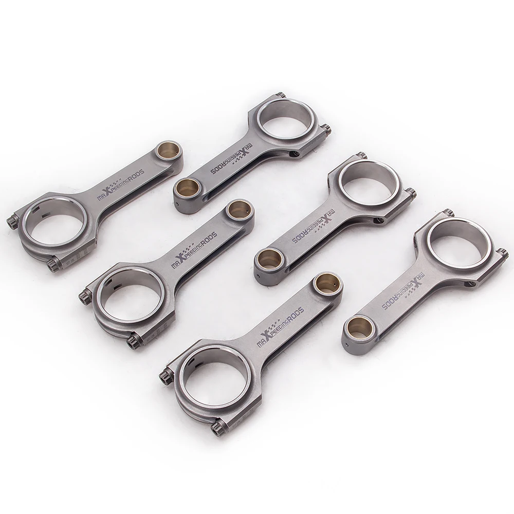 Forged Connecting Rods for BMW 3 5 Series E30 325e 525e 2.7L M20 B27 Con Rod Piston 4340 Steel Floating Crankshaft Pin Screws
Forged Connecting Rods for BMW 3 5 Series E30 325e 525e 2.7L M20 B27 Con Rod Piston 4340 Steel Floating Crankshaft Pin Screws
