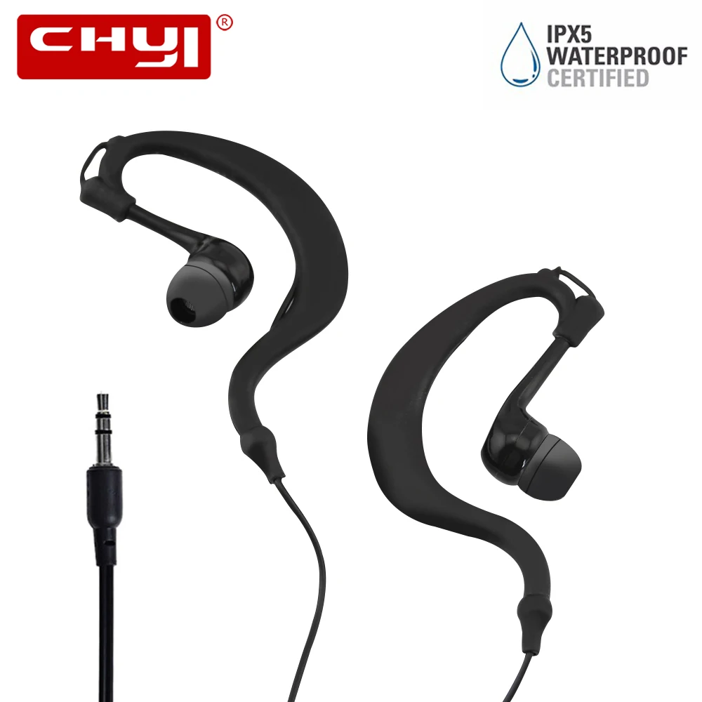 waterproof ear hook headphone