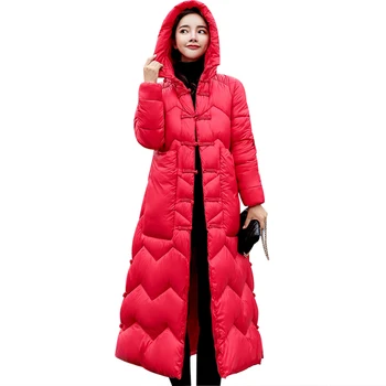 Winter Jacket Women Parkas Cotton Quilted Solid Long Coats and Jackets 2019 New Korea Style Famale Thick Warm Hooded Overcoats
Winter Jacket Women Parkas Cotton Quilted Solid Long Coats and Jackets 2019 New Korea Style Famale Thick Warm Hooded Overcoats