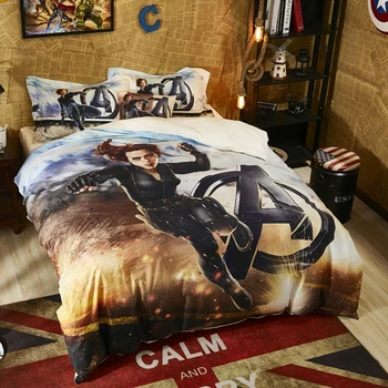 The Avengers Hero Iron Man Bedding Set 100% Cotton MARVEL Captain America Duvet Cover Set Bedlinen Bedroom Decor Boy Gift
The Avengers Hero Iron Man Bedding Set 100% Cotton MARVEL Captain America Duvet Cover Set Bedlinen Bedroom Decor Boy Gift