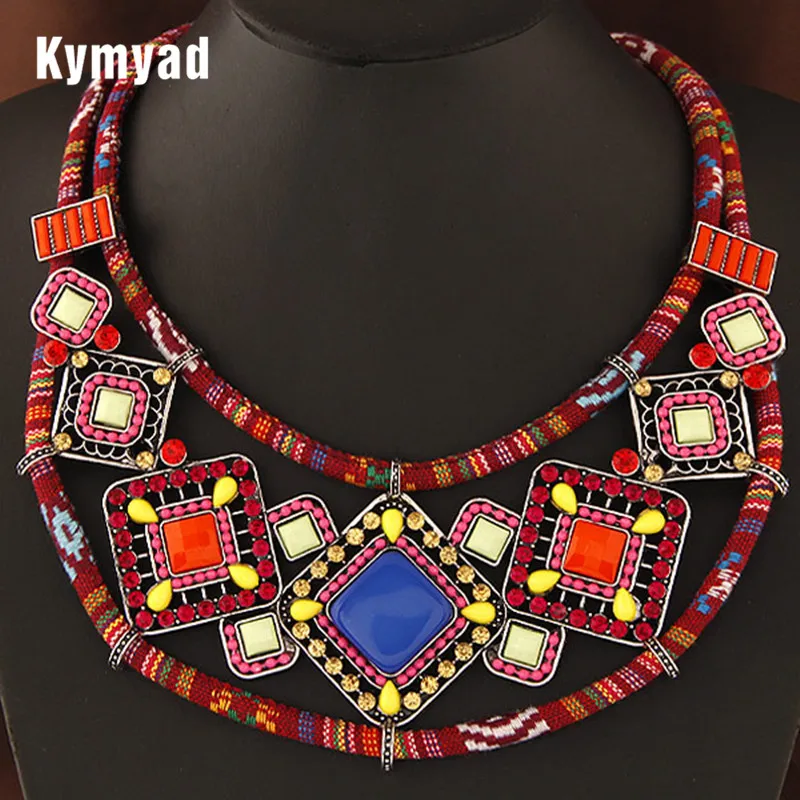 Hot Bohemian Statement Choker Necklace Collier femme Resin Beads Necklaces & Pendants Maxi Colar Jewelry Necklace Women Collares
Hot Bohemian Statement Choker Necklace Collier femme Resin Beads Necklaces & Pendants Maxi Colar Jewelry Necklace Women Collares