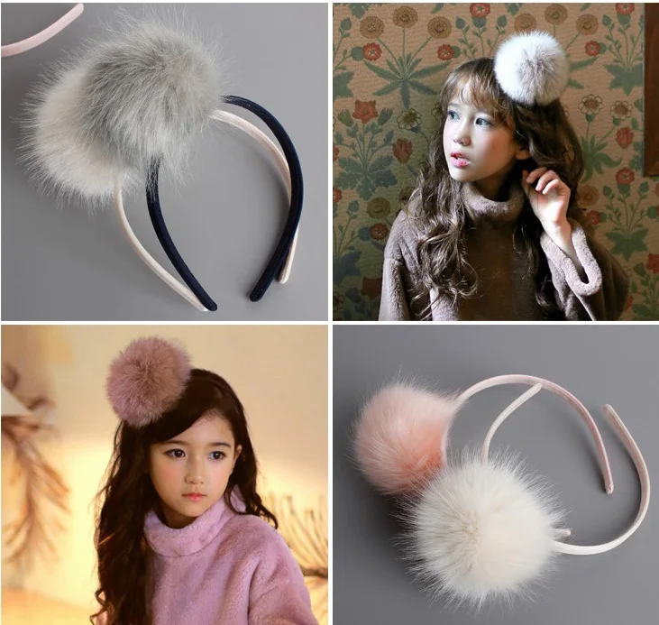 Boutique 15pcs Fashion Cute Big Fur Pom Pom Hairbands Solid Color Ball Hard Headbands Princess Headwear Hair Accessories
Boutique 15pcs Fashion Cute Big Fur Pom Pom Hairbands Solid Color Ball Hard Headbands Princess Headwear Hair Accessories