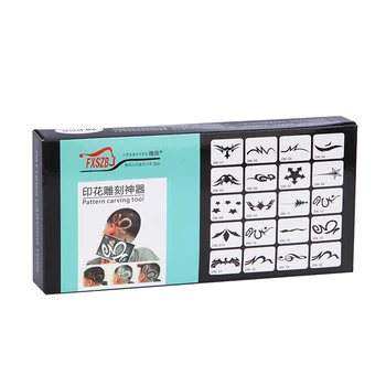 20pcs Hair Tattooing Engraving Template Hair Trimmer Carved Coloring Pattern Stencil Dye Coating Board Salon DIY Hairstyling 
20pcs Hair Tattooing Engraving Template Hair Trimmer Carved Coloring Pattern Stencil Dye Coating Board Salon DIY Hairstyling