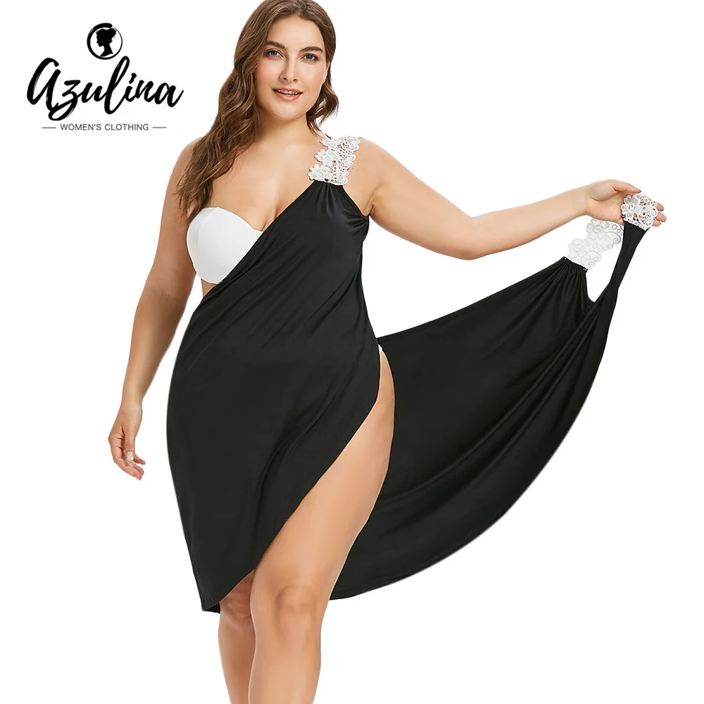Rosegal New Plus Size Lace Strap Bikini Cover-Up Beach Cover Up Women Swimsuit Bathing Suit Cover Up Summer Beachwear Tunic
Rosegal New Plus Size Lace Strap Bikini Cover-Up Beach Cover Up Women Swimsuit Bathing Suit Cover Up Summer Beachwear Tunic