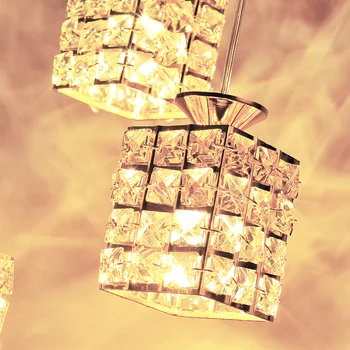 1/3 heads lamps three head 3 modern simple crystal lamp dining room light fashion creative personality pendant light SJ75
1/3 heads lamps three head 3 modern simple crystal lamp dining room light fashion creative personality pendant light SJ75
