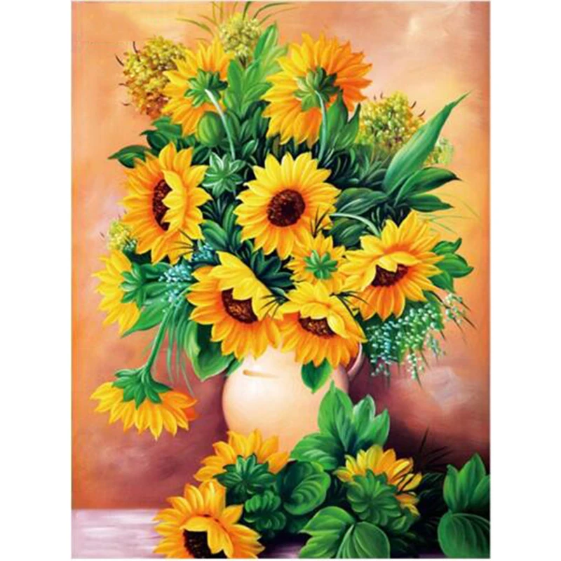 Diamond Embroidery Sunflowers 5D DIY Diamond Painting Flower Full Square Rhinestones Mosaic Home Decoration YY
Diamond Embroidery Sunflowers 5D DIY Diamond Painting Flower Full Square Rhinestones Mosaic Home Decoration YY