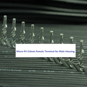 100 pcs Micro-Fit connector 3.0 mm terminal contact Female for Male Housing 43030-0001
100 pcs Micro-Fit connector 3.0 mm terminal contact Female for Male Housing 43030-0001