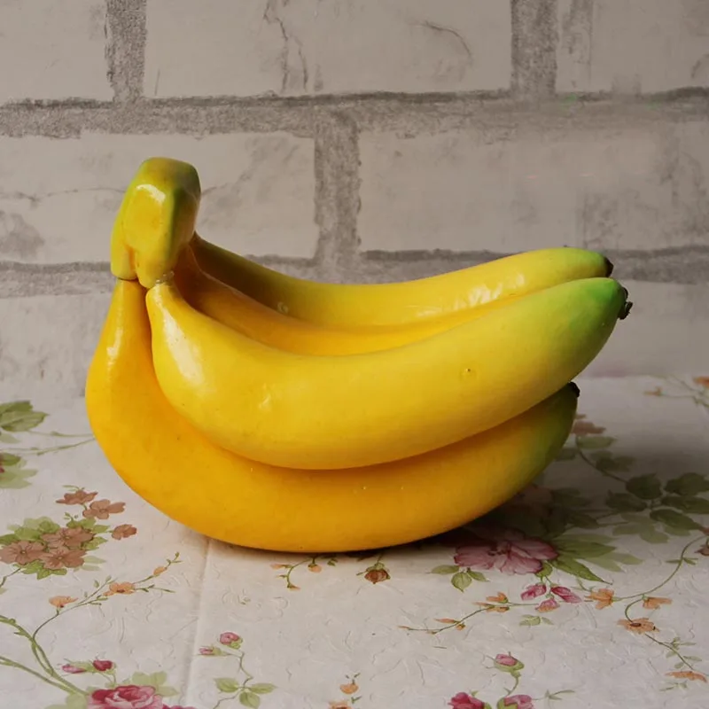 Artificial Banana Decorative Plastic Fruits Home Kitchen Decor Fake Fruit Photography Props
Artificial Banana Decorative Plastic Fruits Home Kitchen Decor Fake Fruit Photography Props