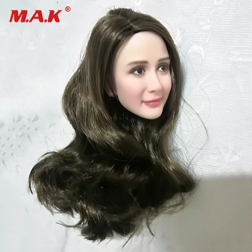 1/6 Head Sculpt 1/6 Asian beauty Yang Mi head Girl Black Long Hair Head Sculpt Model Toys
1/6 Head Sculpt 1/6 Asian beauty Yang Mi head Girl Black Long Hair Head Sculpt Model Toys