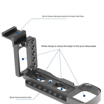 Vertical Shoot Hand Grip With Hot Shoe For Sony 6400L 6400M A6300 Quick Release L Plate Camera Bracket Holder Arca swiss RRS
Vertical Shoot Hand Grip With Hot Shoe For Sony 6400L 6400M A6300 Quick Release L Plate Camera Bracket Holder Arca swiss RRS