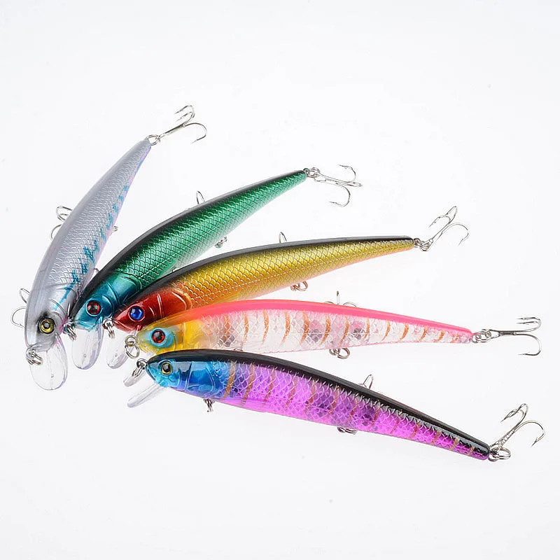 1Pcs/Lot Suspend Lifelike Minnow Lure Wobblers Crankbait Sea Fishing Artificial Hard Isca With 3 Hooks
1Pcs/Lot Suspend Lifelike Minnow Lure Wobblers Crankbait Sea Fishing Artificial Hard Isca With 3 Hooks