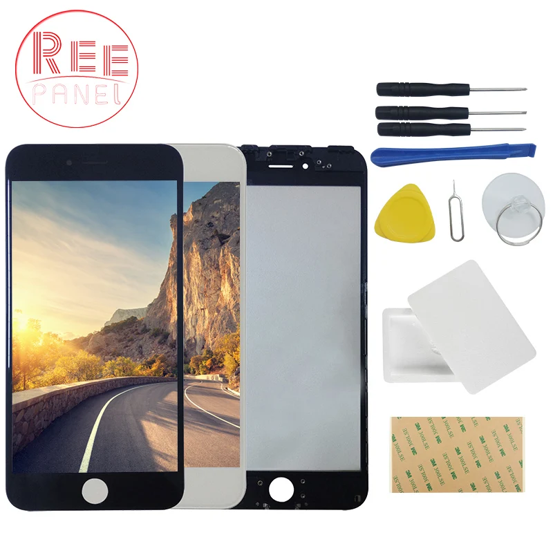 A++++ Touch Panel For iPhone 6 6S 6Splus 6plus Touch Screen Digitizer Glass Lens Sensor Replacement Parts with frame black white
A++++ Touch Panel For iPhone 6 6S 6Splus 6plus Touch Screen Digitizer Glass Lens Sensor Replacement Parts with frame black white