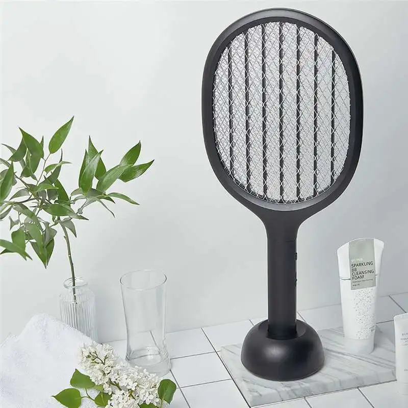 SOLOVE P1 Electric Mosquito Swatter Insect Bug Fly Mosquito Dispeller 360nm UV Light Double Size Anti-electric Shock Net
SOLOVE P1 Electric Mosquito Swatter Insect Bug Fly Mosquito Dispeller 360nm UV Light Double Size Anti-electric Shock Net