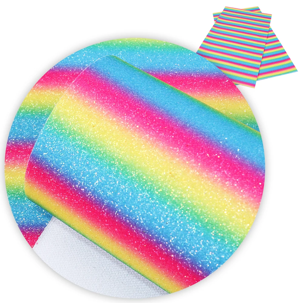 David accessories 20x34cm Rainbow Glitter Faux Synthetic Leather Fabric,DIY Sewing Garment Knotbow Bags Crafts,1Yc5329
David accessories 20x34cm Rainbow Glitter Faux Synthetic Leather Fabric,DIY Sewing Garment Knotbow Bags Crafts,1Yc5329