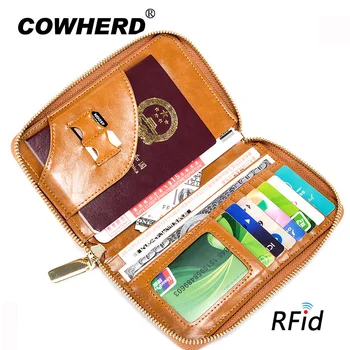 Genuine Cow Leather Passport Cover ID Business Card Holder Travel Credit Wallet Unisex Purse Rfid blocking Driver License Bag
Genuine Cow Leather Passport Cover ID Business Card Holder Travel Credit Wallet Unisex Purse Rfid blocking Driver License Bag