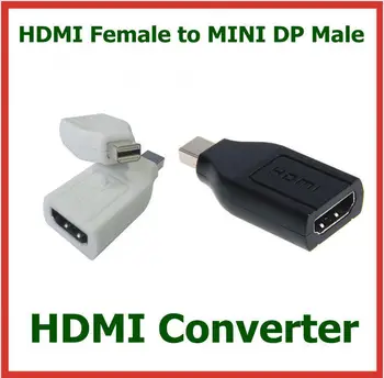 500pcs DHL HDMI Female to Mini DP Male Mini Display Port Converter Computer Adapter Connector Extender High Quality
500pcs DHL HDMI Female to Mini DP Male Mini Display Port Converter Computer Adapter Connector Extender High Quality