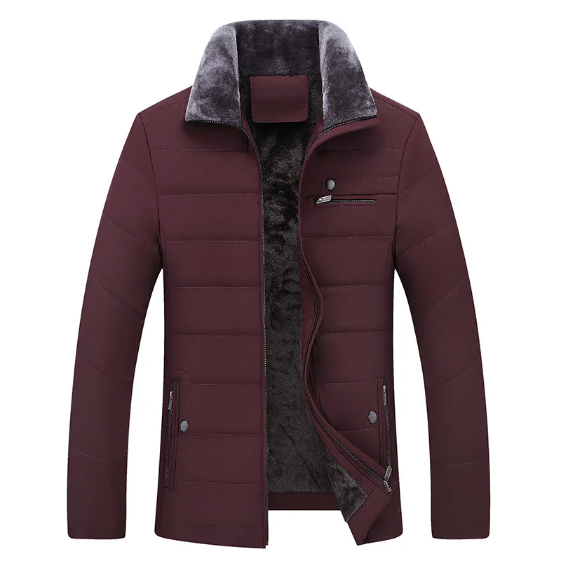 Thick Jacket Business Cotton Warm Parka Winter Autumn For Men Casual Male Classic Windbreaker Long Fleece Padded Varsity Coat
Thick Jacket Business Cotton Warm Parka Winter Autumn For Men Casual Male Classic Windbreaker Long Fleece Padded Varsity Coat