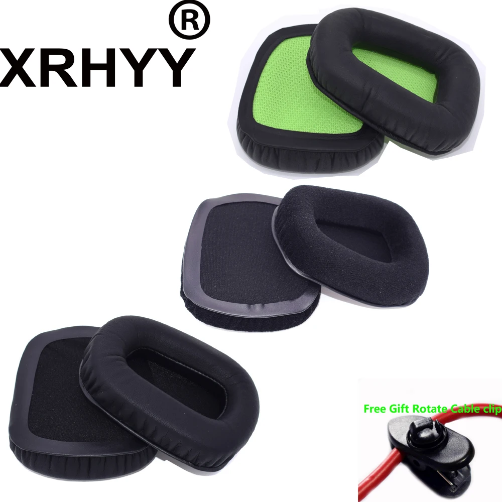 XRHYY Replacement Ear Pad Earpads Cushion Earpad For Razer Chimaera Electra Analog Gaming Headsets + Free Rotate Cable Clip
XRHYY Replacement Ear Pad Earpads Cushion Earpad For Razer Chimaera Electra Analog Gaming Headsets + Free Rotate Cable Clip