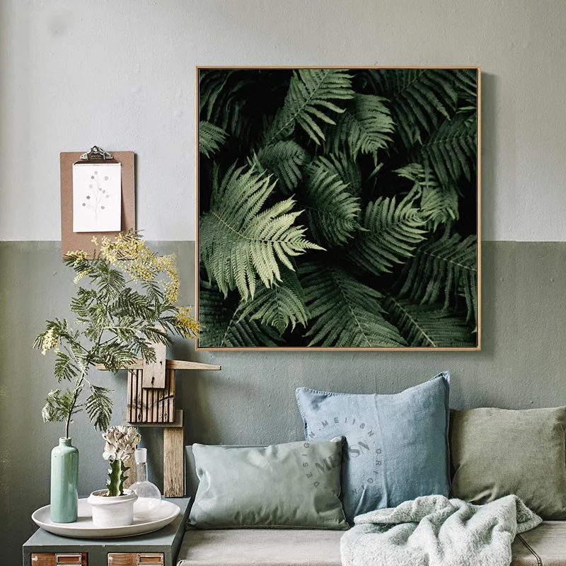 HAOCHU Scandinavian Fresh Green Plant Forest Tree Landscape Photo Bedroom Restaurant Wall Decor Mural Realistic Canvas Painting
HAOCHU Scandinavian Fresh Green Plant Forest Tree Landscape Photo Bedroom Restaurant Wall Decor Mural Realistic Canvas Painting