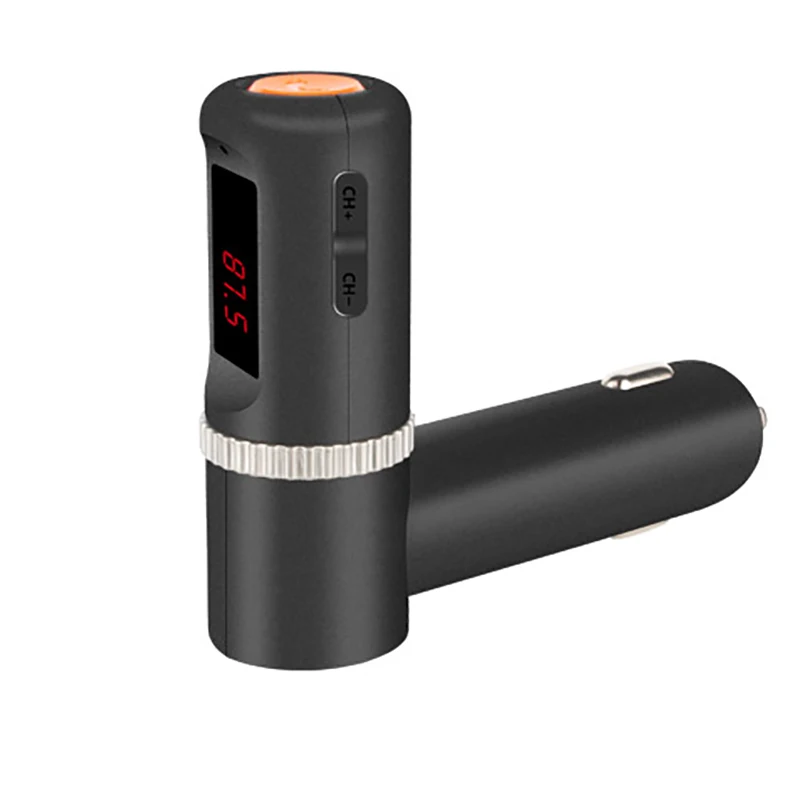 Large Car Charger Aux Transmitter Car FM Transmitter Bluetooth Hand-free Dual USB Free-Token Launcher MP3 Player 5V 4.2A BC08B
Large Car Charger Aux Transmitter Car FM Transmitter Bluetooth Hand-free Dual USB Free-Token Launcher MP3 Player 5V 4.2A BC08B