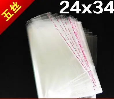 Freeshipping 100pcs 24cm*34cm Plastic Bags opp bags Transparent Plastic Gift Clothes Packaging Cellophane Bags wholesale
Freeshipping 100pcs 24cm*34cm Plastic Bags opp bags Transparent Plastic Gift Clothes Packaging Cellophane Bags wholesale