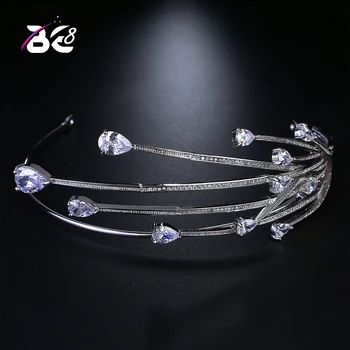 Be 8 High Quality Cubic Zirconia Headband Hair Accessories Women Wedding Crowns and Tiaras for Bride Gifts Coroa De Noiva H100
Be 8 High Quality Cubic Zirconia Headband Hair Accessories Women Wedding Crowns and Tiaras for Bride Gifts Coroa De Noiva H100