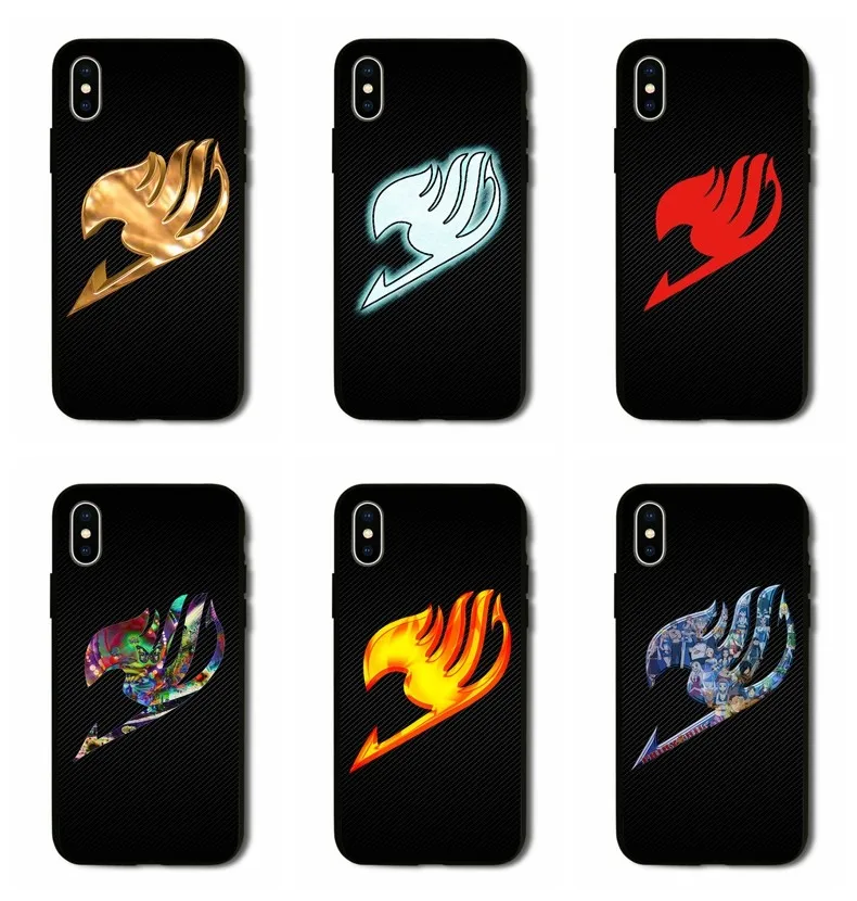 Fairy Tail Logo soft Silicone TPU phone case for iPhone 8 7 6 6S Plus X XS MAX XR 10 5S SE Coque Shell
Fairy Tail Logo soft Silicone TPU phone case for iPhone 8 7 6 6S Plus X XS MAX XR 10 5S SE Coque Shell