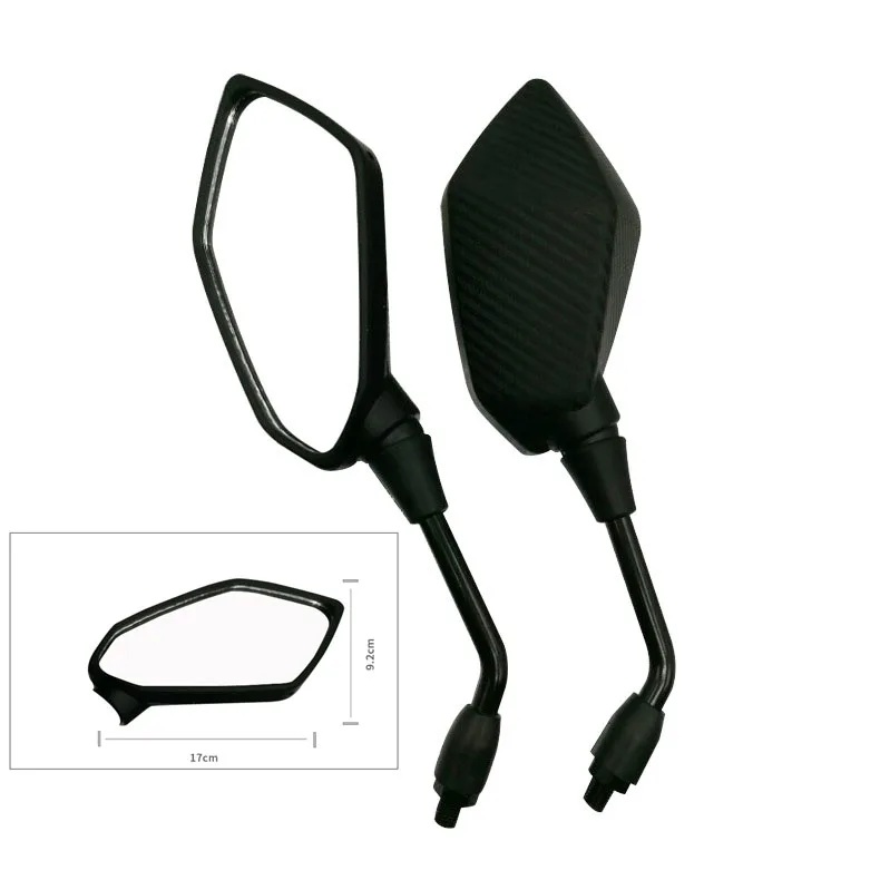 2Pcs Universal Motorcycle mirror side Rearview For Suzuki katana Bandit Hayabusa kawasaki z750 z800 KTM Honda BMW Ducadi Yamaha
2Pcs Universal Motorcycle mirror side Rearview For Suzuki katana Bandit Hayabusa kawasaki z750 z800 KTM Honda BMW Ducadi Yamaha