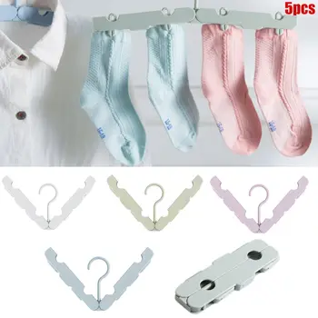 5pcs Folding Clothes Hanger Portable Folding Hangers with 4 Clip Travel Home Foldable Hanger can CSV
5pcs Folding Clothes Hanger Portable Folding Hangers with 4 Clip Travel Home Foldable Hanger can CSV