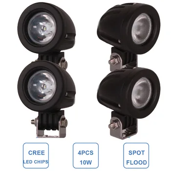 Offroad 10W LED Work Light 12V 24V Auto SUV ATV 4WD AWD 4X4 Mini Fog Lamp Motorcycle Truck Wagon Car Headlight Trailer Bicycle
Offroad 10W LED Work Light 12V 24V Auto SUV ATV 4WD AWD 4X4 Mini Fog Lamp Motorcycle Truck Wagon Car Headlight Trailer Bicycle