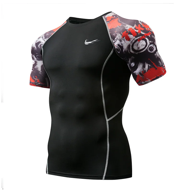 2019 New Quick Dry Tops Men's T-Shirt Gym Fitness Tights Soccer Jerseys Brand Running T Shirt Demix Men Sportswear Rashgard Male
2019 New Quick Dry Tops Men's T-Shirt Gym Fitness Tights Soccer Jerseys Brand Running T Shirt Demix Men Sportswear Rashgard Male