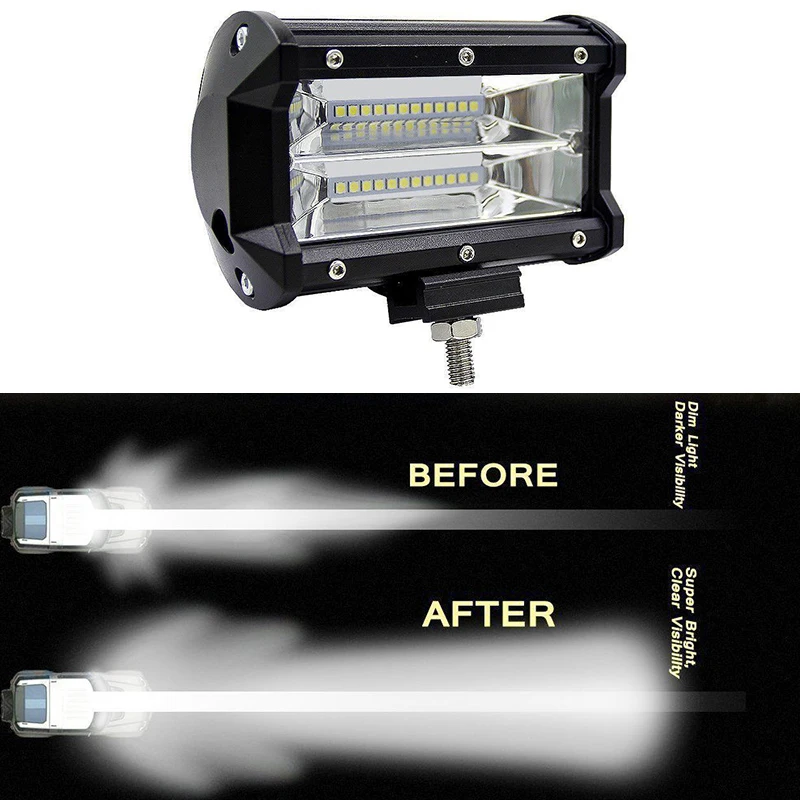 LED Spot Front Fog Lamps Driving Lights 180 Dregree Wide Angle Work Light 6000k IP67 Waterproof
LED Spot Front Fog Lamps Driving Lights 180 Dregree Wide Angle Work Light 6000k IP67 Waterproof