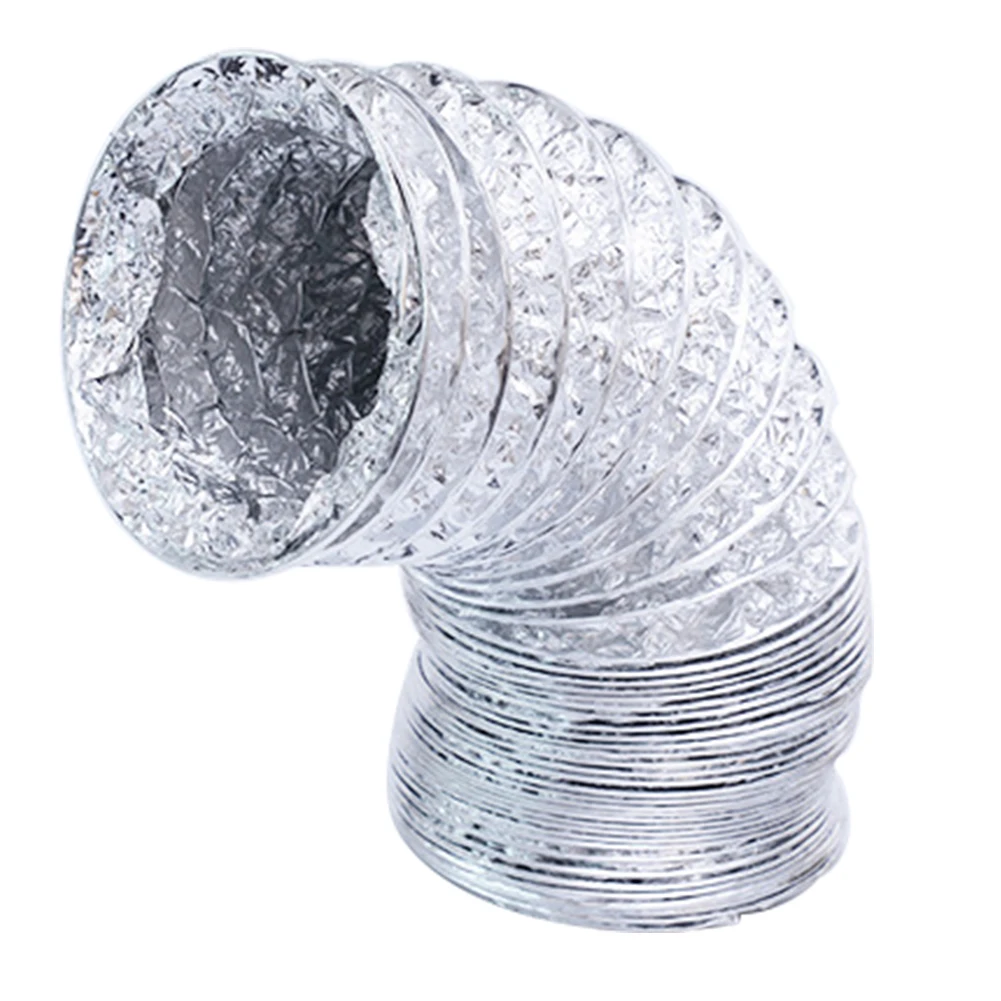 For HVAC Ventilation Aluminum Foil Air Conditioning 2 Clamps Included Pipe Vent Hose Non-Insulated Dryer Ducting Air
For HVAC Ventilation Aluminum Foil Air Conditioning 2 Clamps Included Pipe Vent Hose Non-Insulated Dryer Ducting Air