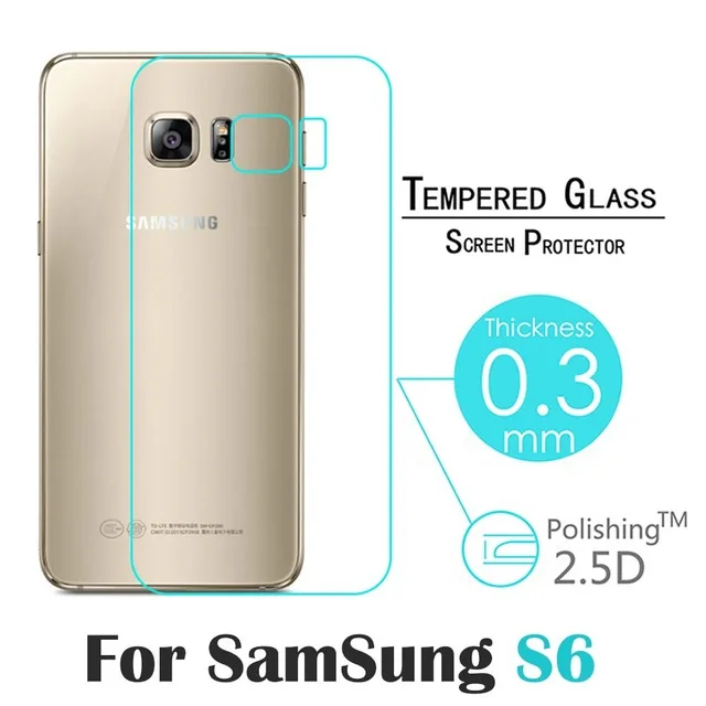 Tempered Glass Original 9H High Quality Protective Film Explosion-proof Screen Protector For Samsung Galaxy S6 G9200 Back Film
Tempered Glass Original 9H High Quality Protective Film Explosion-proof Screen Protector For Samsung Galaxy S6 G9200 Back Film