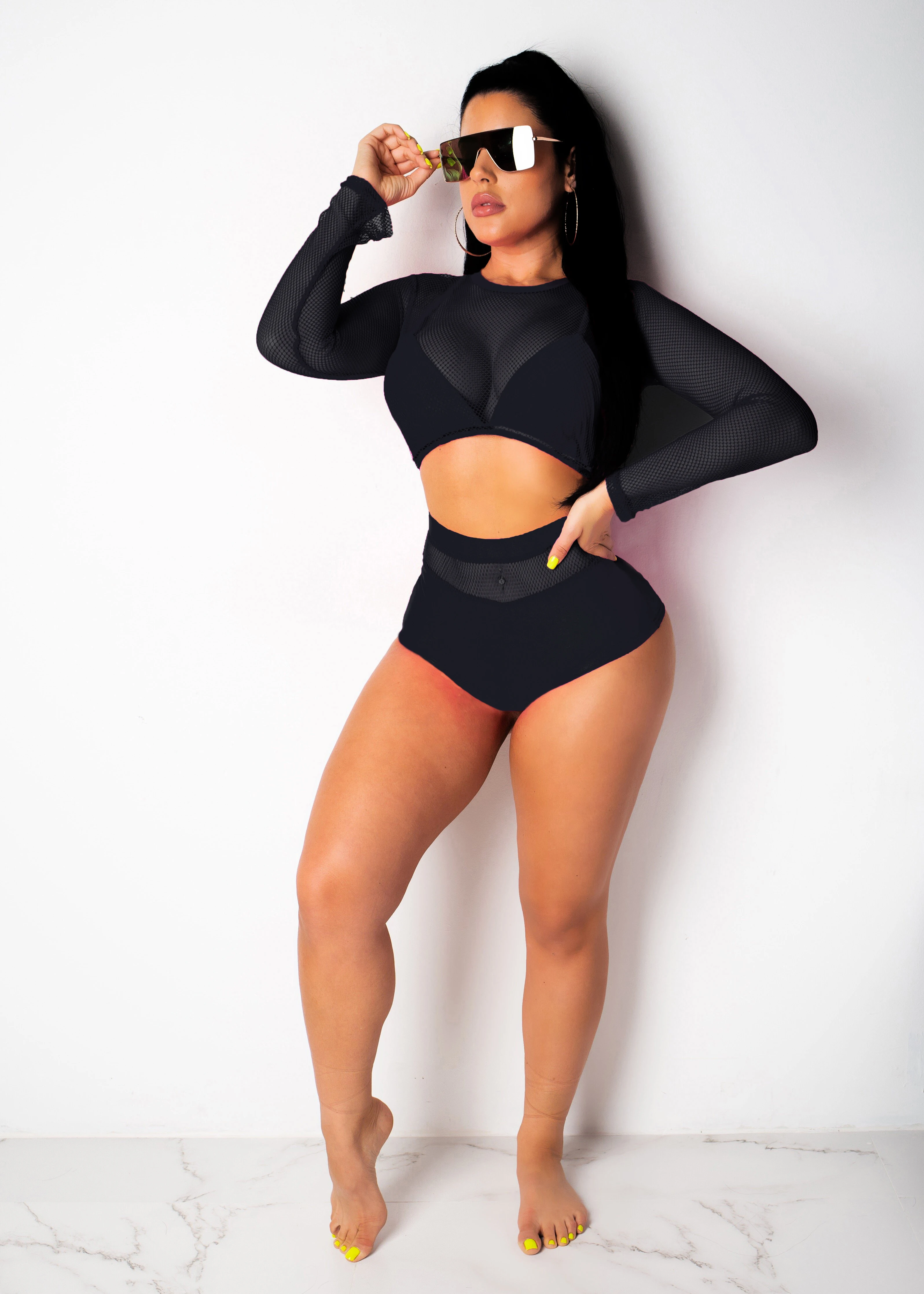 2019 New Sexy 2PCS Womens Summer Fishnet See Though Bikini Cover Up Swimwear Bathing Suit Beach Clothes Beach Wear Outfit
2019 New Sexy 2PCS Womens Summer Fishnet See Though Bikini Cover Up Swimwear Bathing Suit Beach Clothes Beach Wear Outfit