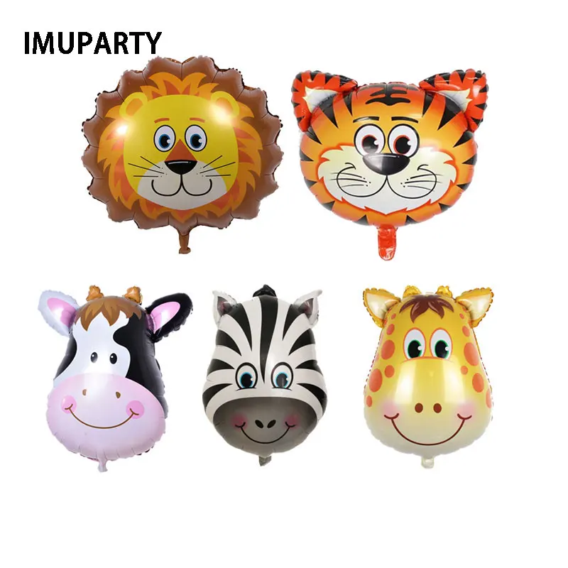 5pcs/lot Animal Ballons Aluminium Foil Jungle Theme Birthday Party Kids Decoration Supplies Baby Shower Gift Favors for Children
5pcs/lot Animal Ballons Aluminium Foil Jungle Theme Birthday Party Kids Decoration Supplies Baby Shower Gift Favors for Children