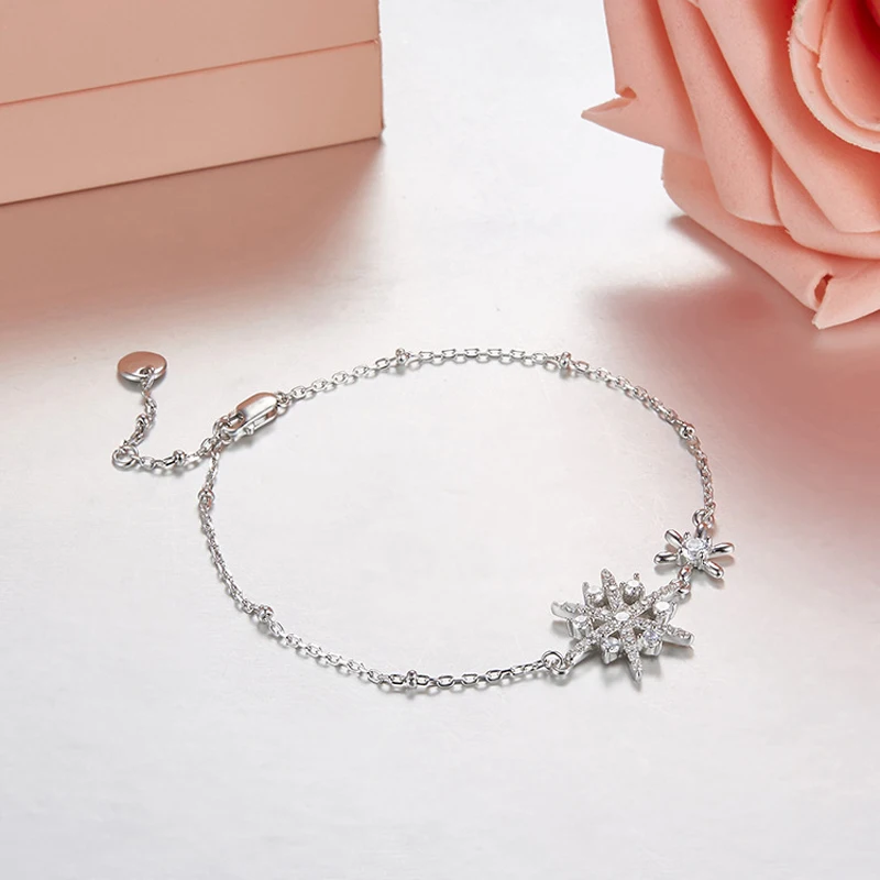 MeiBaPJ AAA Zircon Personality Snowflake Bracelet for Women S925 Sterling Silver Trendy Bangle Fine Party Jewelry
MeiBaPJ AAA Zircon Personality Snowflake Bracelet for Women S925 Sterling Silver Trendy Bangle Fine Party Jewelry
