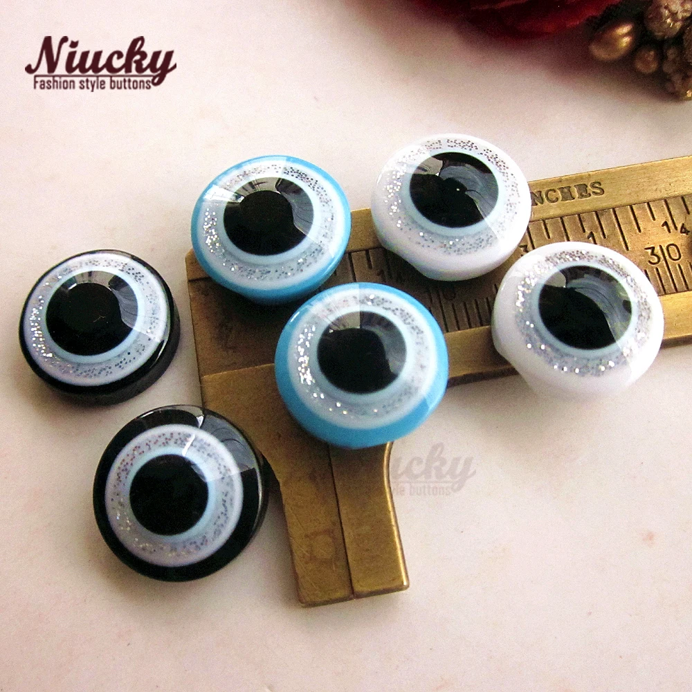 Niucky 13.8mm 17/32" Resin animal eyes buttons for sewing colorful animal eyes craft sewing materials R0401-006
Niucky 13.8mm 17/32" Resin animal eyes buttons for sewing colorful animal eyes craft sewing materials R0401-006