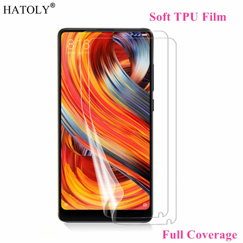 Soft TPU Nano Film Foil for Xiaomi Mix 2S Screen Protector for Xiaomi Mi Mix 2S mix2s Full Coverage Film Not Glass 5.99" HATOLY
Soft TPU Nano Film Foil for Xiaomi Mix 2S Screen Protector for Xiaomi Mi Mix 2S mix2s Full Coverage Film Not Glass 5.99" HATOLY